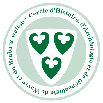Logo Cercle d'Histoire, d'Archéologie et de Généalogie de Wavre et du Brabant wallon
